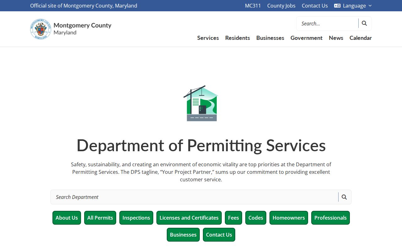 Bethesda public records permit request procedure